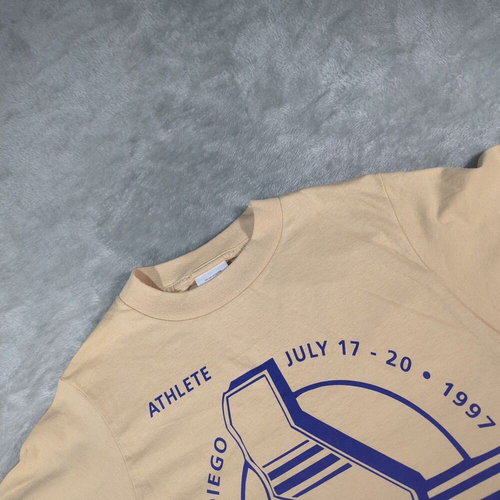 Vintage 1997 California State Games San Diego Shirt Mens Small Tultex 90s Tee S